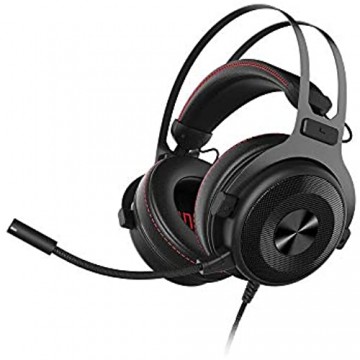 Docooler Ajazz Kabelgebundener Gaming-Kopfhörer Surround-Sound-Headset mit Mic für PS4 PC Laptop Kopfhörer