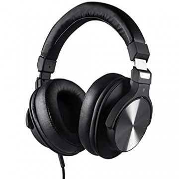 HAGUOHE 3 5-mm-Audio-Jack-Gaming-Headset mit 50-mm-Treiber weichen Ohrenschützern und geräuschunterdrückenden Mikrofon-Surround-Stereo-Gaming-Kopfhörern