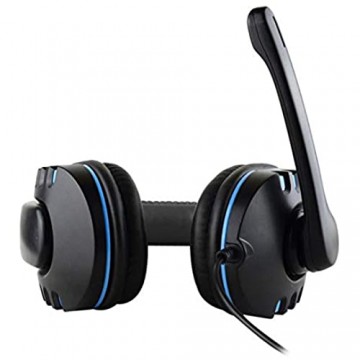 Headset Gaming Headset Kabelgebundener Stereo-Headset-Kopfhörer Leichte Kabelgebundene Kopfhörer Stereo-Surround-Sound Klangqualität Und Stabilität Für Alle Plattformen