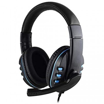 Headset Gaming Headset Kabelgebundener Stereo-Headset-Kopfhörer Leichte Kabelgebundene Kopfhörer Stereo-Surround-Sound Klangqualität Und Stabilität Für Alle Plattformen