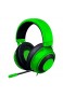 IRVING Headset Gaming Headset Kopfhörer leichte Aluminium-Rahmen-Retractable Nahbesprechungsmikrofon 7.1 Surround-Kopfhörer (Color : Green)