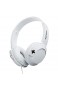 Philips Audio SHL3075WT/00 On Ear Kopfhörer (Voluminöse Bässe Geräuschisolation Hoher Tragekomfort Freisprechfunktion Flach zusammenklappbar) weiß