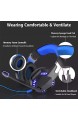 SHR-GCHAO Gaming-Headset Für PS4 / MAC/PC-Steuerung Mit MIC LED Professioneller Kopfhörer-Bass-Surround Und Hervorragende Kristallklarheit Der Geräusche Rot
