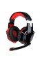 SHR-GCHAO Gaming-Headset Für PS4 / MAC/PC-Steuerung Mit MIC LED Professioneller Kopfhörer-Bass-Surround Und Hervorragende Kristallklarheit Der Geräusche Rot