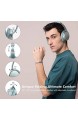 Srhythm Noise Cancelling Kopfhörer Bluetooth 5.0 Faltbar Kabellos NC25 (2020) ANC Over Ear mit 50h Akkuleistung Mikro Sprachanruf Spielemodus mit Geringer Latenz for Homeoffice (Minzgrün)