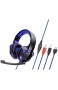 Sxgyubt Gaming-Headset 3 5 mm kabelgebunden Stereo Surround-Kopfhörer Schwarz  One size
