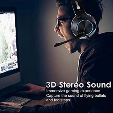 USB Gaming Headset Gaming Headset Mit 7.1 Surround Sound Noise-Cancelling-Kopfhörer Mit Mic & LED-Licht