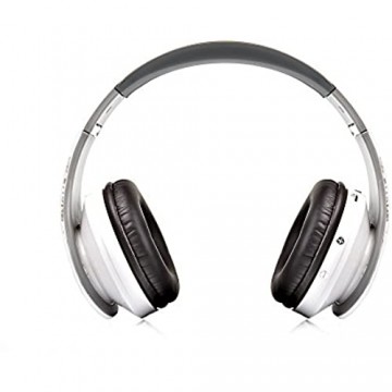XX.Y® Stereo Kopfhörer mit integriertem MP3/4 Player modernes und dezentes Design Lautstärkesteuerung Kabel weiß