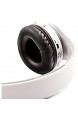 XX.Y® Stereo Kopfhörer mit integriertem MP3/4 Player modernes und dezentes Design Lautstärkesteuerung Kabel weiß