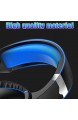 ZZS Kopfhörer Schalldämmung Geräuschreduzierung Hörerkennungskopfhörer 7.1 Kopfhörer Mit Surround-Schallpositionierungsgenauigkeit Blau