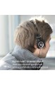 Ganbary Ersatz Ohrpolster für Ohrhörer 5 Paar Kopfhörerpolster Schaumschwamm Polster Earpads mit hohe Elastizität 50mm Schwarz