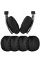 Geekria 2pairs inches Dehnbare Kopfhörer-Abdeckungen waschbar Ohrmuscheln für 3.14-4.33 inches On-Ear Ohrpolster Headset Ear Cushions