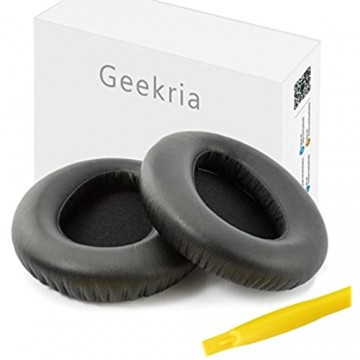 Geekria Ersatz-Ohrpolster für Kopfhörer MDR-10RBT MDR-10RNC MDR-10R Ohrpolster Earpads Repalcement Ear Cushion