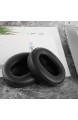 Geekria QuickFit Protein-Leder-Ohrpolster für S0NY WH-XB900N Kopfhörer Ersatz-Ohrpolster Ohrmuscheln Ohrpolster Reparaturteile (schwarz)