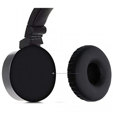 kwmobile 2X Ohrpolster kompatibel mit AKG K67 / K618 / K619 Kopfhörer - Kunstleder Ersatz Ohr Polster für Overear Headphones