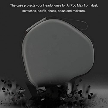 CHAODI Hartschalenkoffer Für Airpods Max-Kopfhörer Aufbewahrungstasche Für Schutzhüllen Für Reisetaschen Hartschalenkoffer Für Kopfhörer Mit Vollem Schutz