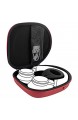 Geekria Tasche Kopfhörer für JBL Live 650BTNC T750BTNC Live 500BT Lifestyle E65BTNC Everest 310 Hard Tragetasche Schutztasche für Headset Case (Rot)