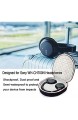 Hard Case für Sony WH-CH700N / WH-CH710N Drahtlose Kopfhörer mit Geräuschunterdrückung Reisetasche - Schwarz (Schwarz Futter)