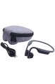 Hart Taschen Hülle für AfterShokz Trekz Air/Titanium Mini/Trekz Titanium Bone/Aeropex Sport Knochenschall Bluetooth Kopfhörer von Aenllosi