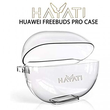 Hayati Huawei Freebuds Pro Schutz Tasche Hülle Etui Silikon Kopfhörer Case Cover