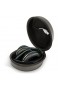 iGadgitz U5415 EVA-Reißverschluss mit Hartschalenkoffer für faltbare Over-Ear-Kopfhörer - Schwarz