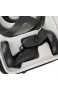 Khanka Case Tasche Schutzhülle für Oculus Quest/Quest 2 VR Gaming Headset 64GB 256GB. (Schwarz/Weiss)