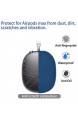 Kompatibel mit Apple AirPods Max Silikon-SchutzhüLle Tasche für Air Pods Max Kopfhörer Staub und Scratch-Stoßfest hülle Für Apple AirPod Max (Blue)