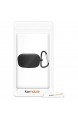 kwmobile Hülle kompatibel mit Samsung Galaxy Buds Live Kopfhörer - Silikon Schutzhülle Case Cover Schwarz