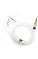 Haldaneaudio 4 4mm Ausgewogen Audio-Verlängerungskabel Cord Ersatz Upgrade Kabel Audio Upgrade Kabel Headset-Kabel für Sennheiser HD700 HD 700 Kopfhörer (1.2m)