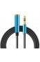 Hemobllo 3 stücke kopfhörer verlängerungskabel 3 5mm stecker auf buchse Stereo Audio Kabel verlängerungskabel pc kopfhörer Adapter 2 mt (blau)