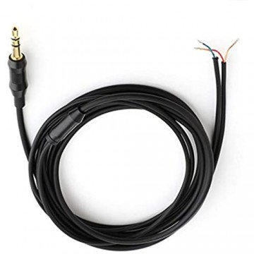 ibasenice Kopfhörer Audio Kabel Reparatur- 1 5 M 3 5 mm DIY 4 Pole Jack Kopfhörer Audio Kabel Kopfhörer Reparatur Ersatzkabel