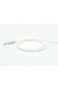 MiCity Ersatz-Audio-Verlängerungskabel für B&W Bowers & Wilkins P5 II P7 Kopfhörer Ocean Heart Kabel (weiß)