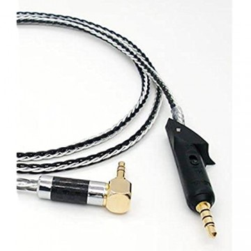 micity Ersatz Upgrade Audio Verlängerungskabel für Bose QuietComfort QC15 QC2 QC3 Kopfhörer