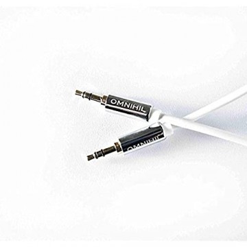 OMNIHIL 3 5 mm Audio-Verlängerungskabel für Kopfhörer 3 5 m kompatibel mit Soundboks 2