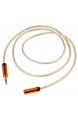 P Prettyia 8 Farben 3 5 Mm Stecker auf Buchse Stereo Audio Kopfhörer Verlängerungskabel Kabel 1m Neu - Orange