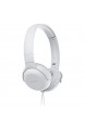 Philips On Ear Kopfhörer UH201WT/00 Kopfhörer mit Kabel (Faltbar Weiche Ohrpolster Mikro 1 2 Meter Kabel) Weiß