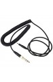 Pomya Kopfhörerkabel Audiokabel 160CM Kopfhörer-Verlängerungskabel für ATH-M50x/M40x/M70x