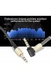 Wendry 3 5 mm Headset-Kabel Ersatz-Audiokabel Kabel Kopfhörer Verlängerungskabel mit Mikrofon Headset-Mikrofonkabel für Marshall II