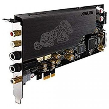 Asus Essence STX II Soundkarte (Kopfhörer-Verstärker bis zu 600 Ohm 124dB (SNR) austauschbare OP-Amps)