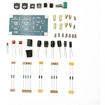 BouBou DIY HiFi Kopfhörer Verstärker Single Power Supply PCB Amp Kit Mit Transparentem Gehäuse