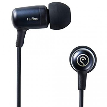 EarStudio HE100 High-Resolution Earphones 3.5mm in-Ear Headphones Distinctive Clear Sound Single Powerful Hi-Res Dynamic Driver Comfort Fit in-line Microphone