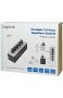LogiLink UA0273 Kompakte und tragbare Tri-Tone-Equalizer-Steuerung und Kopfhörer-Verstärker Silber