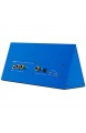LOXJIE D10 Hi-Res Desktop DAC & Kopfhörer-Verstärker Optisch/Koaxial/USB Digital-Analog-Adapter Decoder Mini-Stereo-Konverter (Blau)