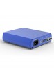 LOXJIE D20 Audio DAC Desktop Digital Analog Wandler und Kopfhörerverstärker-Chip AK4497 Unterstützung 32bit / 768kHz DSD512 OLED-Display (Blue)