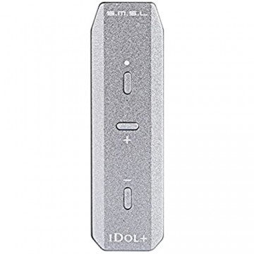SMSL Idol+ Tragbarer Mini-USB-Audio-DAC und Kopfhörer-Verstärker unterstützt OTG Grau