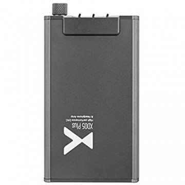 Xduoo XD-05 Plus DAC Bluetooth-Kopfhörerverstärker XMOS XU208 AK4493EQ USB / Optisch / Koaxial DSD256 32-Bit / 384-kHz-Audio-Decoder Verlustfreier tragbarer MP3-Musik-Player (Schwarz)