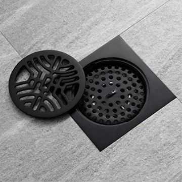 Badezimmer Bodenablauf Schwarz Messing Bodenablauf Deodorant Kern Balkon Dusche Toilette Bodenablauf A.