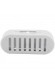 Raguso Kabelmanagement Weiß ausgehöhlte USB-Kabel für Drähte Bessere Sicherheit Steckdosenleisten(Gray)