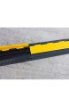 SNS SAFETY LTD Modularer Kabel-Überfahrschutz aus Kautschuk für Leitungen mit 28 mm Durchmesser (2 Stück mit 2 Kanälen)