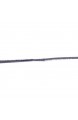 10x 30 cm x 25 mm wiederverschließbare Klett-Kabelbinder SCHWARZ mit Metall-Öse - Kabel-Klettband 300 mm wiederverwendbar